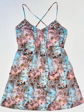 Urban Outfitters Ecote Floral Watercolor Dress, size S